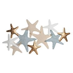 DKD Home Decor Stenska dekoracija DKD Home Decor 110 x 7 x 58 cm Stars Multicolor Mediterranean