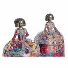 DKD Home Decor Dekorativna figura DKD Home Decor 17 x 12 x 21,5 cm Multicolor (2 enoti)