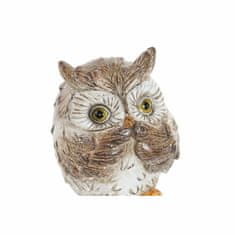 DKD Home Decor Dekorativna figura DKD Home Decor Sova iz smole (7 x 6,5 x 8 cm) (3 kosi)