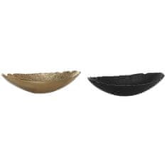 DKD Home Decor Centerpiece DKD Home Decor 43 x 20 x 10 cm Black Golden Modern (2 enoti)