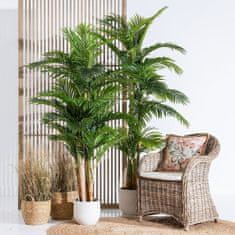 BigBuy Okrasna rastlina polietilen Areca 189 cm