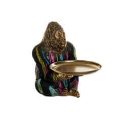 DKD Home Decor Okrasna Figura DKD Home Decor 38 x 46 x 50,5 cm Pisana Gorila