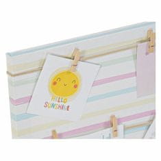 DKD Home Decor Foto okvir DKD Home Decor Sunshine Canvas White Baby (60 x 2 x 30 cm)