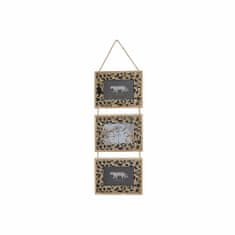 DKD Home Decor Foto okvir DKD Home Decor Natural Black Leopard Colonial MDF Wood (22 x 1,5 x 71 cm)