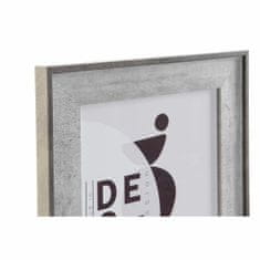 DKD Home Decor Foto okvir DKD Home Decor Temno siva Svetlo siva MDF Les Skandinavski (2 enoti)