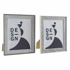 DKD Home Decor Foto okvir DKD Home Decor S3024098 Temno siva Svetlo siva MDF Les Skandinavski (2 enoti)