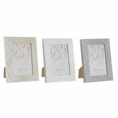 DKD Home Decor Foto okvir DKD Home Decor 1 Urban Crystal Grey Beige White PS (14,5 x 2 x 19,5 cm) (3 enote)