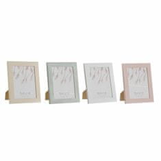 DKD Home Decor Foto okvir DKD Home Decor Urban Crystal Beige Pink White Green PS (19,5 x 2 x 24,5 cm) (4 enote)