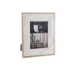 DKD Home Decor Okvir za fotografije DKD Home Decor Scandi Natural White MDF Wood (21 x 1,5 x 26,5 cm)