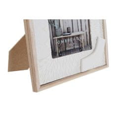 DKD Home Decor Okvir za fotografije DKD Home Decor Scandi Natural White MDF Wood (21 x 1,5 x 26,5 cm)