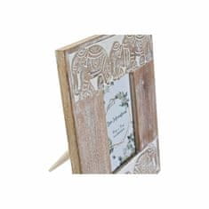 DKD Home Decor Foto okvir DKD Home Decor Crystal Elephant Brown White Mango wood Indian Man (23 x 1,5 x 28 cm)