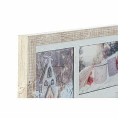 Miramarket Okvir za fotografije DKD Home Decor Together Les Kristal Naraven Aluminij Gora Les MDF (47 x 2,5 x 36 cm) (2 kosov)