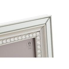 Miramarket Okvir za fotografije DKD Home Decor Kristal Srebrna Zlat PS (21 x 2 x 26 cm) (2 kosov)