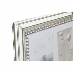 Miramarket Okvir za fotografije DKD Home Decor Kristal Srebrna Zlat PS (35 x 2 x 28 cm) (2 kosov)