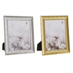 DKD Home Decor Foto okvir DKD Home Decor Silver Golden PS (26 x 2 x 31 cm) (2 enoti)