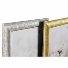 DKD Home Decor Foto okvir DKD Home Decor Silver Golden PS (26 x 2 x 31 cm) (2 enoti)