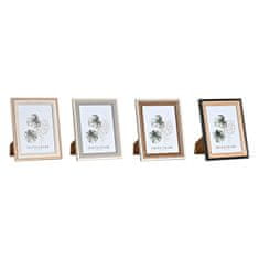 DKD Home Decor Foto okvir DKD Home Decor Black Grey Brown White Tropical MDF Wood (20 x 1,5 x 25 cm) (4 enote)