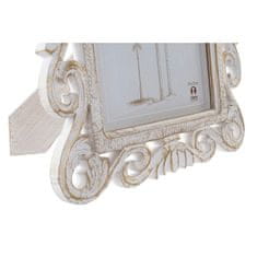 DKD Home Decor Okvir za fotografije DKD Home Decor White Wood Crystal MDF Wood 32 x 1,5 x 37 cm