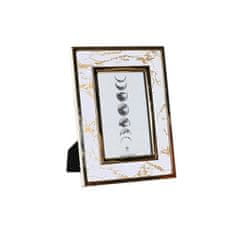 DKD Home Decor Foto okvir DKD Home Decor Nerjaveče jeklo Beli marmor PU (22,5 x 1 x 17,5 cm)