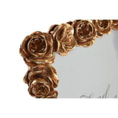 DKD Home Decor Foto okvir DKD Home Decor 18,3 x 3,2 x 22,8 cm Golden Resin Roses Romantic