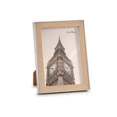 Gift Decor Foto okvir 78428 Silver 15,6 x 2 x 20,7 cm Brown Plastic Glass (15,8 x 2 x 20,7 cm) (1 uds)