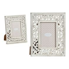 Gift Decor Fotografski okvir Beli MDF les 19,6 x 24,5 x 1 cm