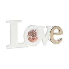 Gift Decor Foto okvir Love White Brown MDF Wood (31 x 13,5 x 1,8 cm) (6 enot)