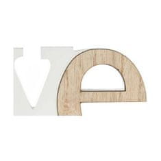 Gift Decor Foto okvir Love White Brown MDF Wood (31 x 13,5 x 1,8 cm) (6 enot)