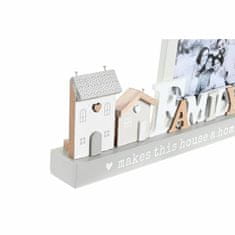 DKD Home Decor Foto okvir DKD Home Decor Family White MDF Wood (30 x 4 x 15 cm)