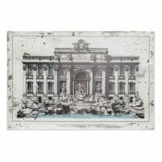 DKD Home Decor Slikarstvo DKD Home Decor Roma Fontana Di Trevi Paris (120 x 3,5 x 80 cm) (120 x 3 x 80 cm)