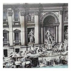 DKD Home Decor Slikarstvo DKD Home Decor Roma Fontana Di Trevi Pariz (80 x 3,5 x 60 cm)