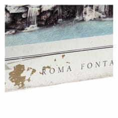 DKD Home Decor Slikarstvo DKD Home Decor Roma Fontana Di Trevi Pariz (80 x 3,5 x 60 cm)