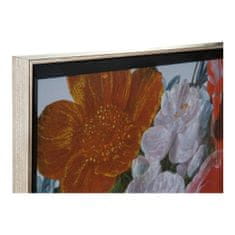 DKD Home Decor Slikarstvo DKD Home Decor Ženska Cvetje Lady Flowers (64 x 3 x 84 cm)