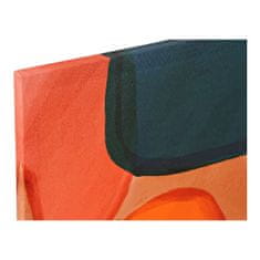 DKD Home Decor Slikarstvo DKD Home Decor Orange Art Abstract Modern (40 x 1,8 x 40 cm)