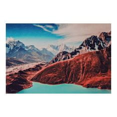 DKD Home Decor Slikarstvo DKD Home Decor Landscape Moutain (50 x 1,8 x 40 cm) (4 enote)