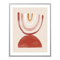 DKD Home Decor Slikarstvo DKD Home Decor Pastelna mavrica Abstract Modern (40 x 2,5 x 50 cm) (4 enote)