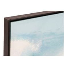 DKD Home Decor Slikarstvo DKD Home Decor Valovi Platno Abstraktno Morje in ocean (143 x 4 x 73 cm) (2 enoti)