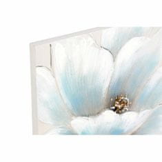 DKD Home Decor Slikarstvo DKD Home Decor Flower (50 x 2,5 x 50 cm) (2 enoti)