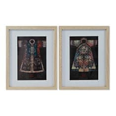 DKD Home Decor Slika DKD Home Decor Oriental Oriental (2 enoti) (35 x 2 x 45 cm)