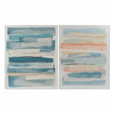 DKD Home Decor Slikarstvo DKD Home Decor platno Abstract Modern (80 x 4 x 100 cm) (2 enoti)