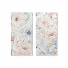 DKD Home Decor Slikarstvo DKD Home Decor Flowers (60 x 3 x 120 cm) (2 enoti)