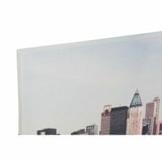 DKD Home Decor Slikarstvo DKD Home Decor Pinewood Canvas New York (2 kosa) (135 x 2,5 x 45 cm)