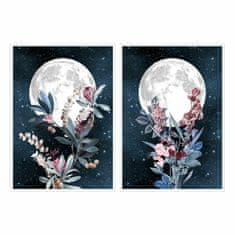 DKD Home Decor Slika DKD Home Decor 83 x 4,5 x 123 cm Moon Modern (2 enoti)