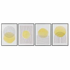 DKD Home Decor Slikarstvo DKD Home Decor Sun Skandinavski 50 x 3 x 70 cm (4 enote)