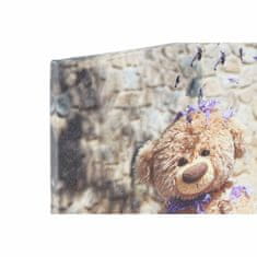 DKD Home Decor Slikanica DKD Home Decor S3018130 Otroški medved (28 x 1,5 x 28 cm) (4 enote)