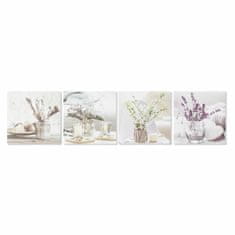 DKD Home Decor Slikarstvo DKD Home Decor S3018151 (40 x 1,8 x 40 cm) (4 enote)