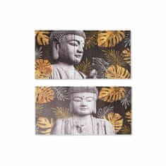 DKD Home Decor Slikarstvo DKD Home Decor Buda Oriental (80 x 1,8 x 40 cm) (2 enoti)