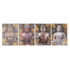 DKD Home Decor Slikarstvo DKD Home Decor Buda Oriental (50 x 1,8 x 70 cm) (4 enote)