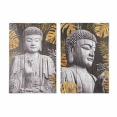 DKD Home Decor Slikarstvo DKD Home Decor Buda Oriental (60 x 2,3 x 90 cm) (2 enoti)