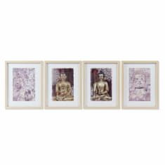 DKD Home Decor Slikarstvo DKD Home Decor Buda Oriental (35 x 2 x 45 cm) (4 enote)